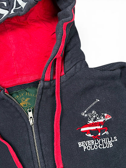 Vintage Beverly Hills „USA“ ZIP-Hoodie (XS)