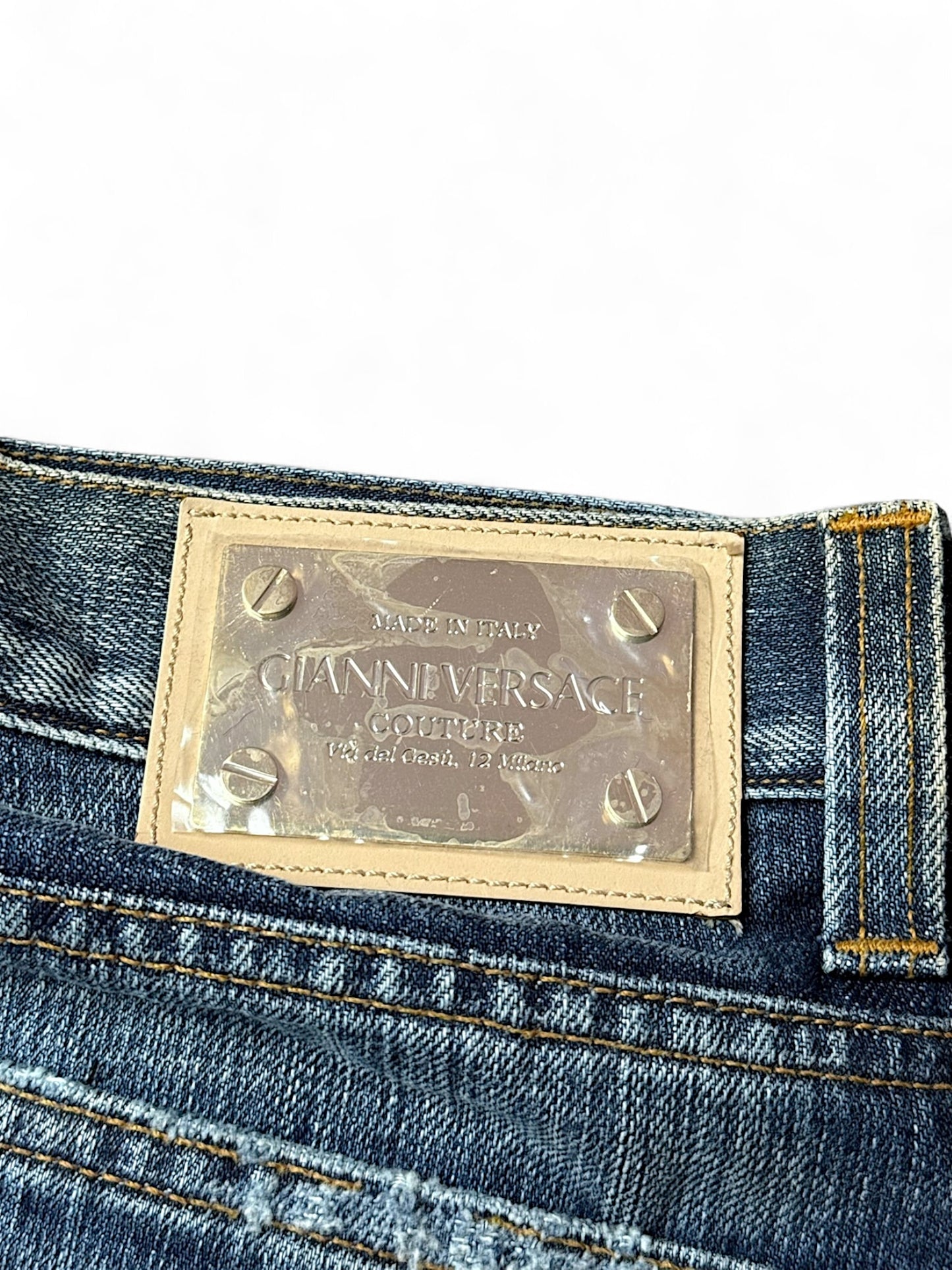 Vintage Versace straight leg Jeans (L)