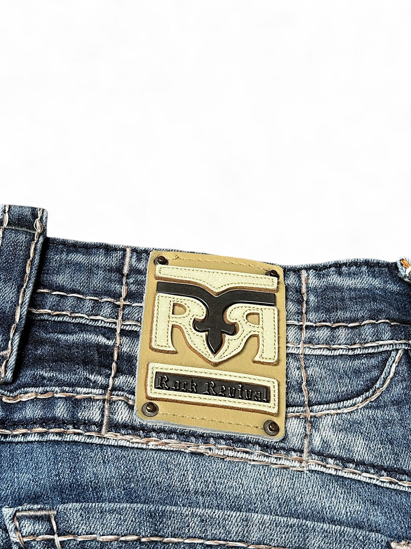 Vintage Rock Revival y2k Jeans (L)