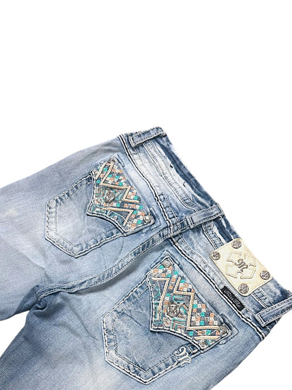 Vintage Miss Me Y2K Bootcut / Flared Damenjeans (S)