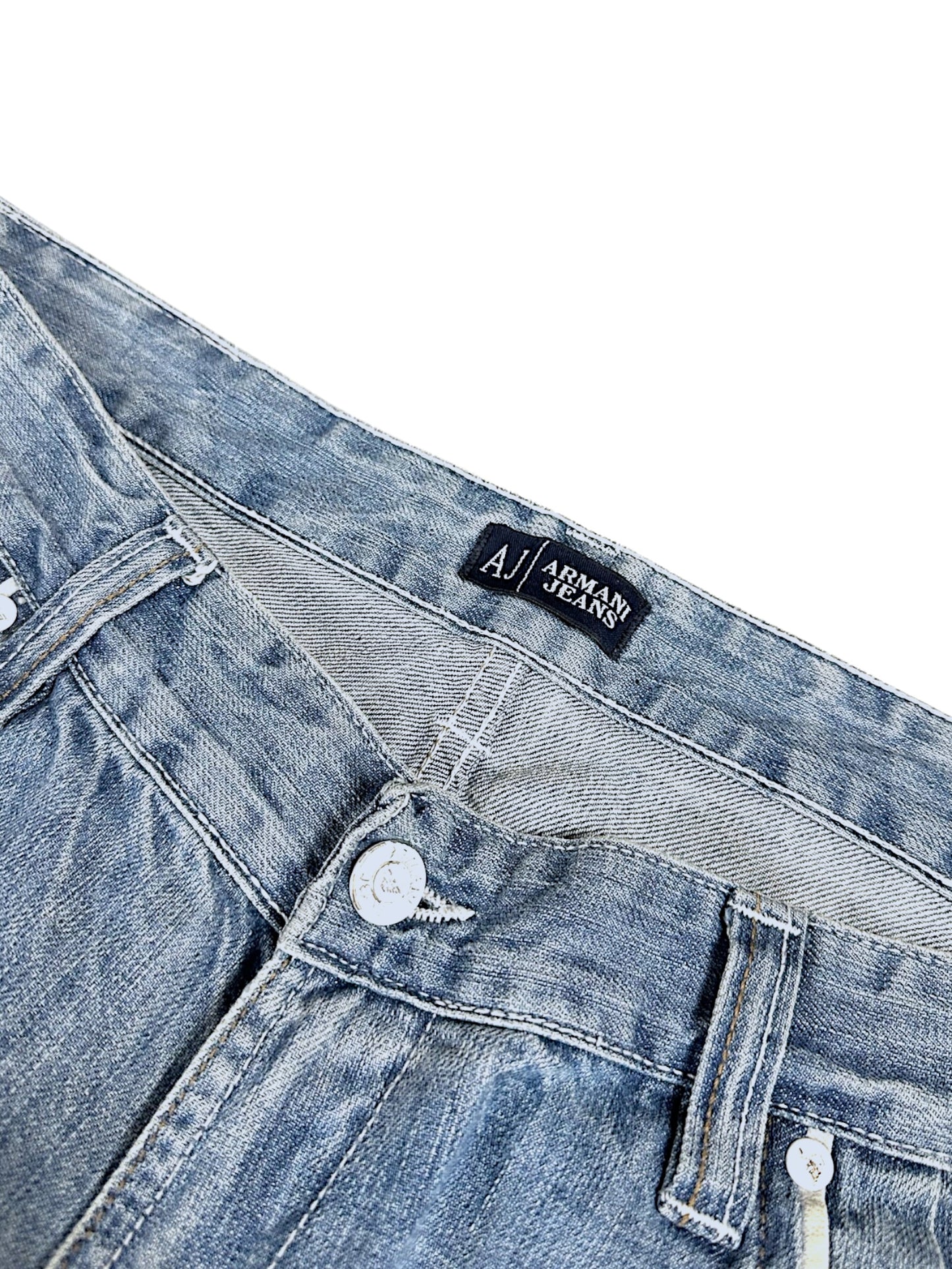 Vintage Armani Y2K Baggy Jeans (L)