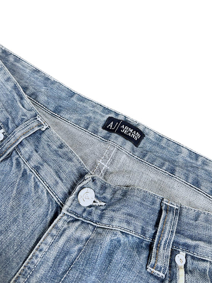 Vintage Armani Y2K Baggy Jeans (L)
