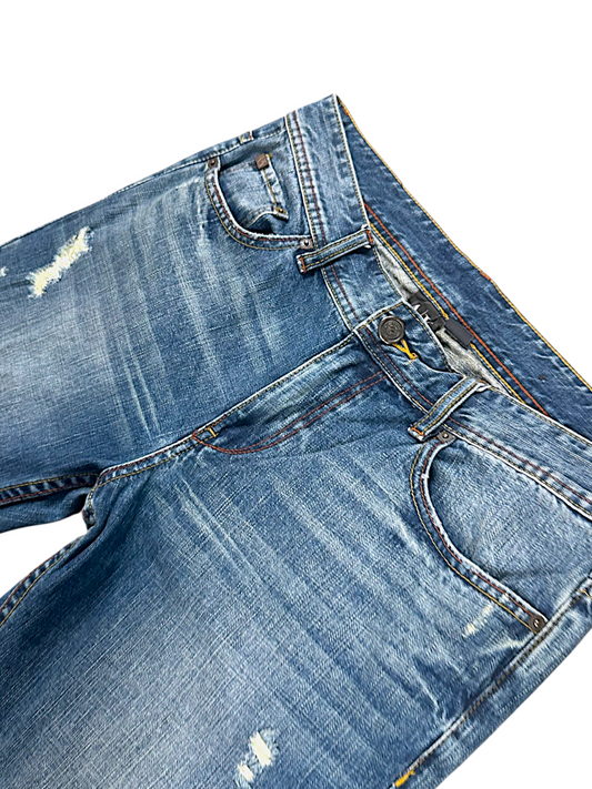 Vintage Armani Y2K Flared Jeans (S)