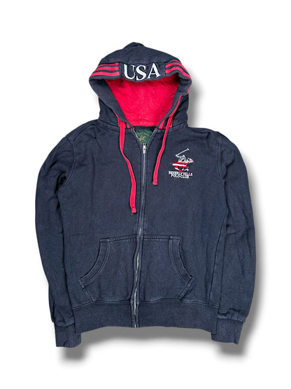 Vintage Beverly Hills „USA“ ZIP-Hoodie (XS)