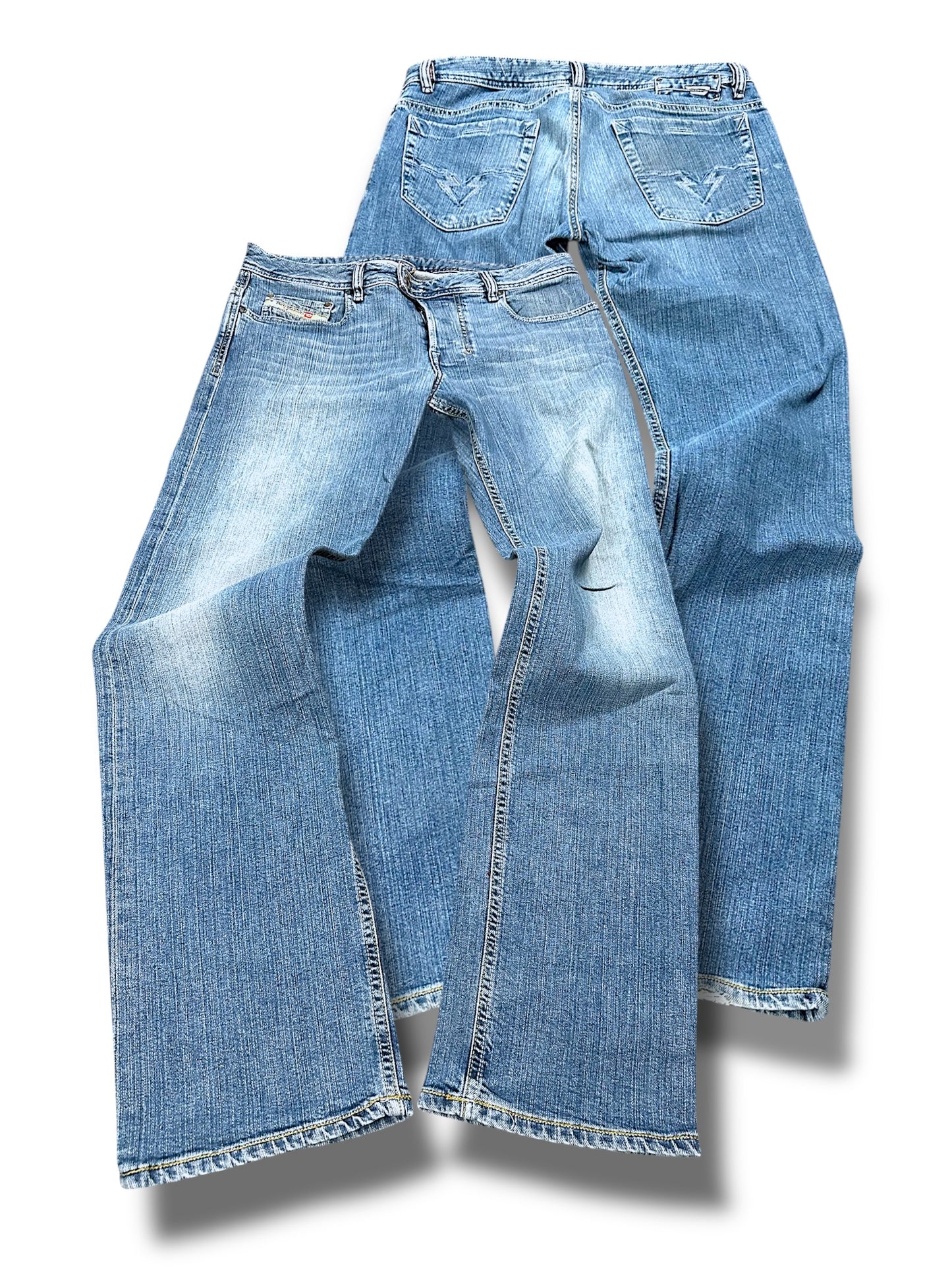 Vintage Diesel y2k straight leg Jeans (L)