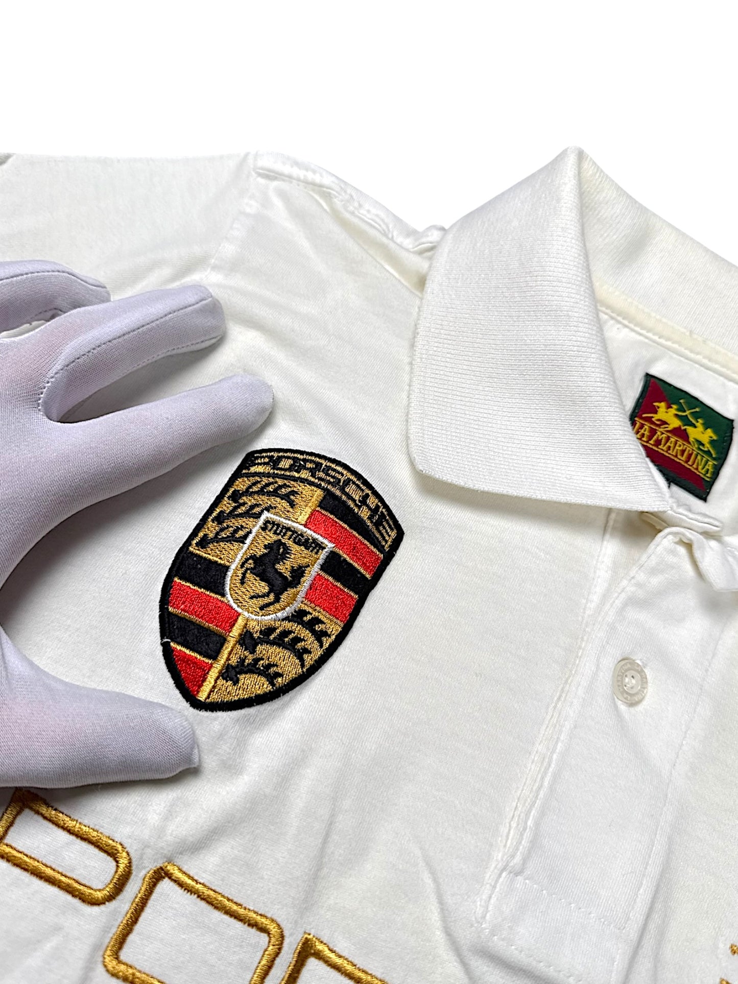 Vintage La Martina Porsche Polo (M)