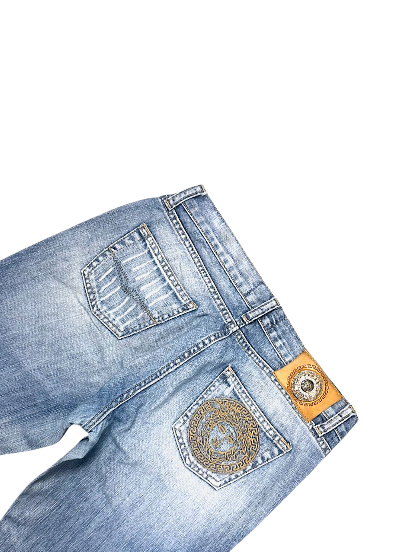 Vintage Versace Y2K Flared Jeans (S)