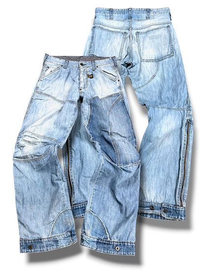 Vintage G-Star Y2K Flared Jeans (M)