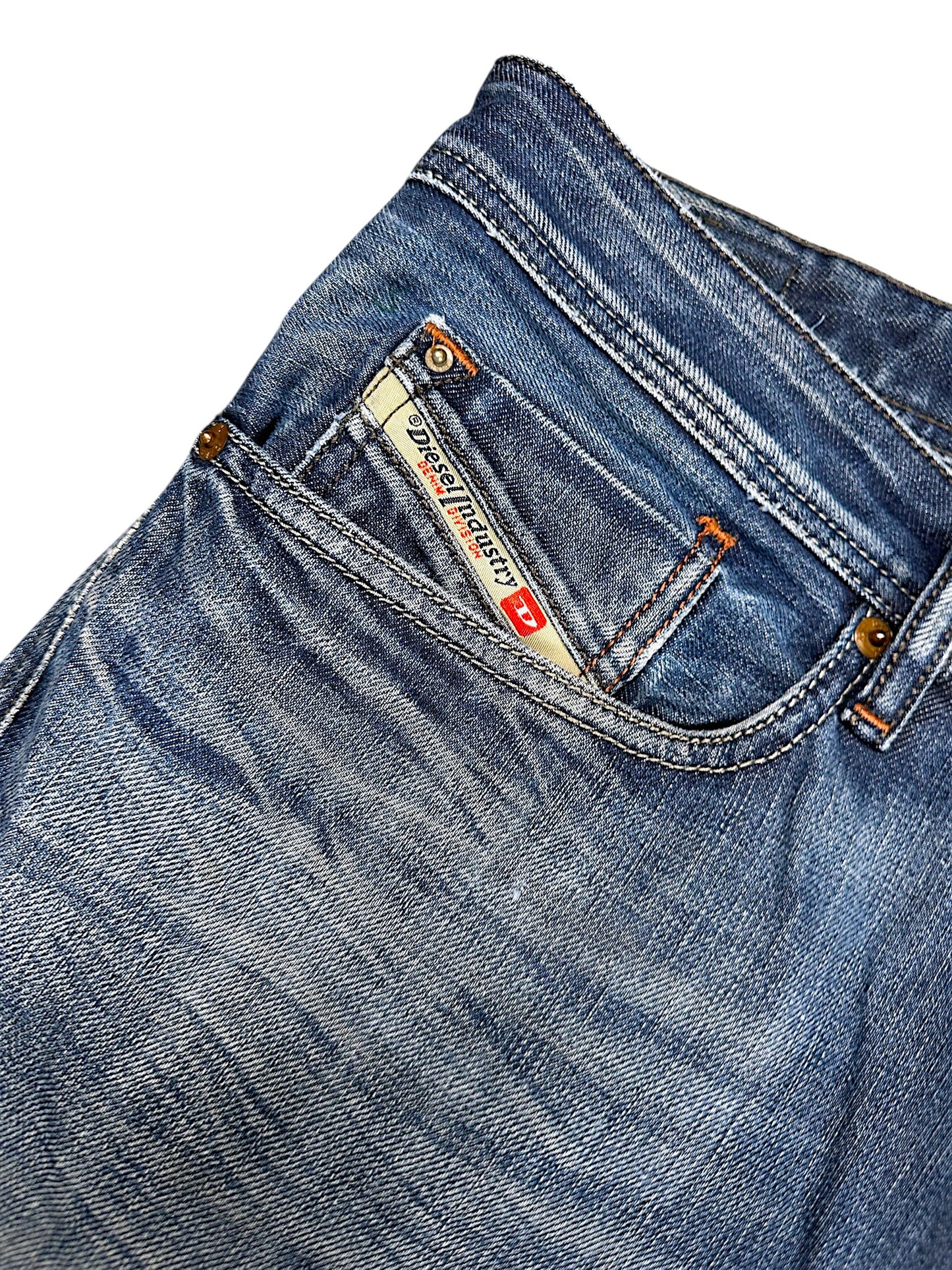 Vintage Diesel Y2K Straight Leg Jeans (XL)