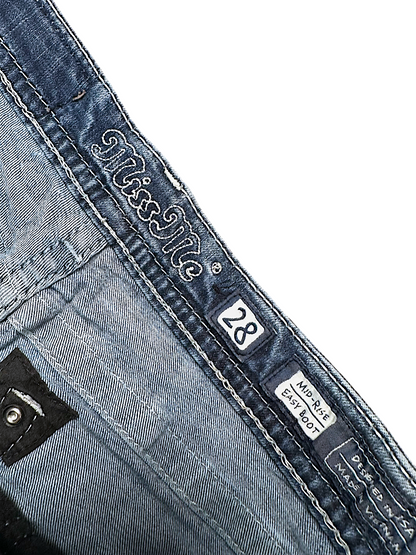 Vintage Miss Me Y2K Bootcut / Flared Damenjeans (M)