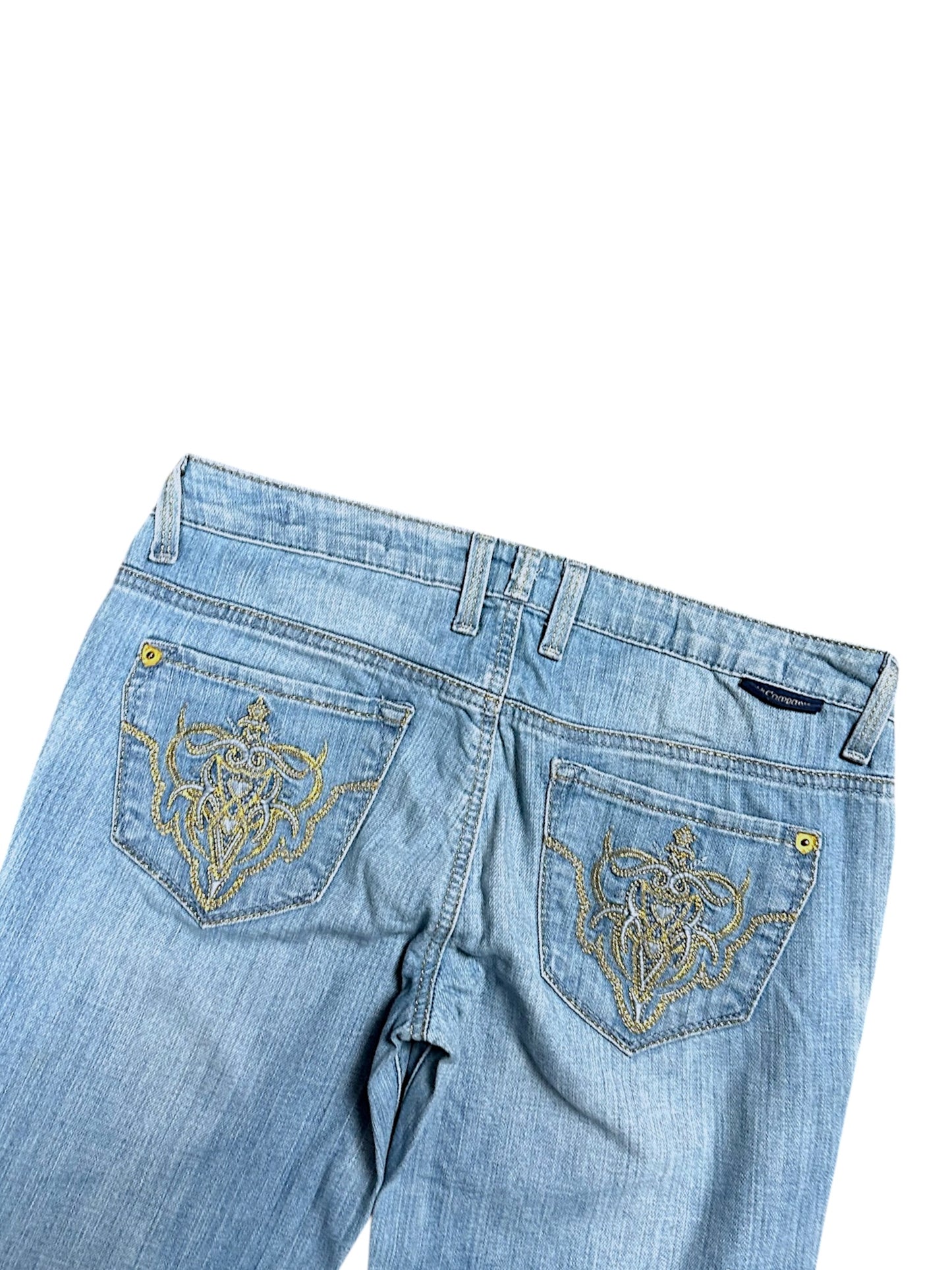 Vintage Y2K Low Waist Bootcut / Flared Damenjeans (XL)