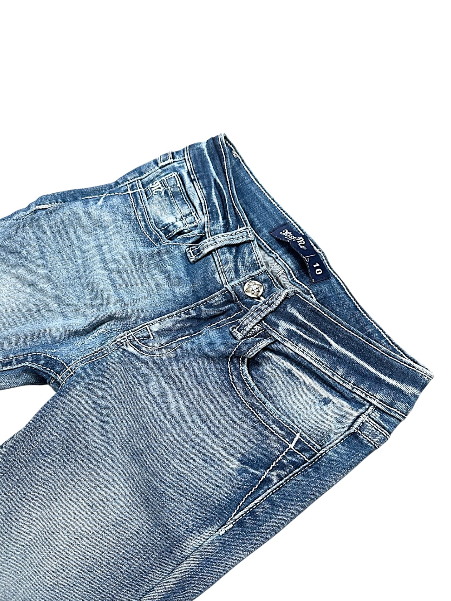 Vintage Miss Me Y2K Low Waist Bootcut / Flared Damenjeans (XS)