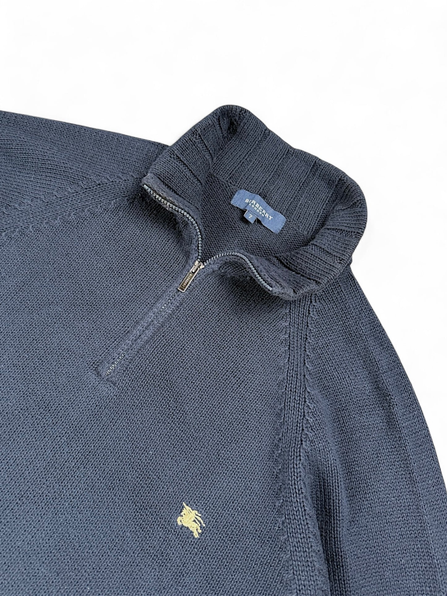 Vintage Burberry Zip-Pullover (L)