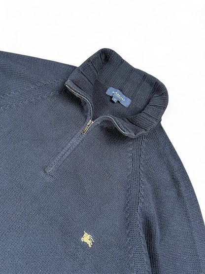 Vintage Burberry Zip-Pullover (L)