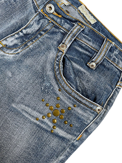 Vintage Y2K Low Waist Bootcut / Flared Damenjeans (M)