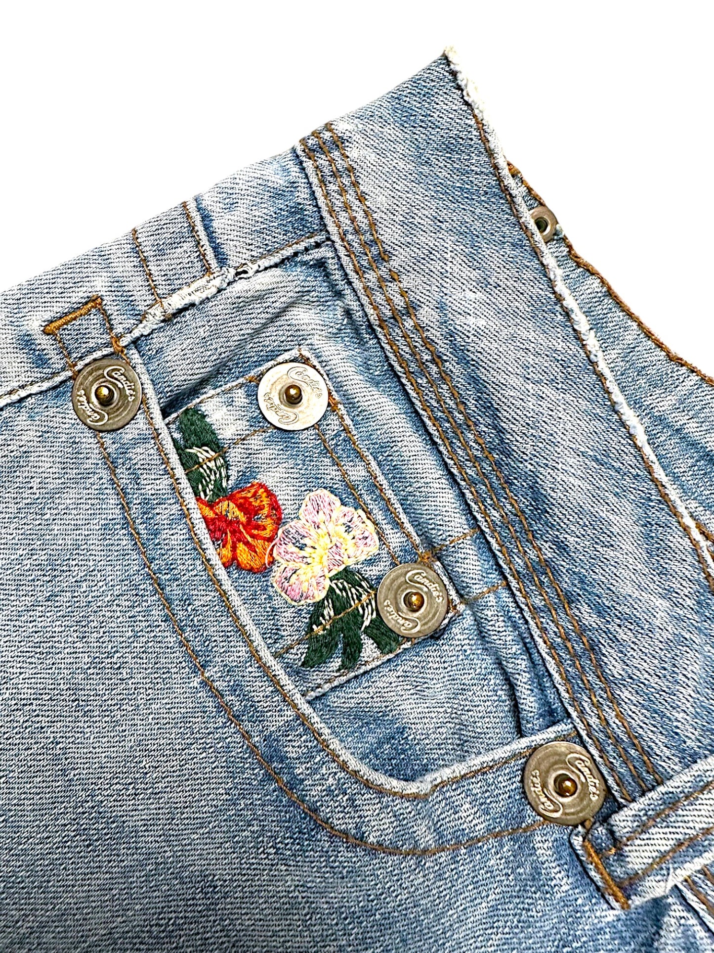 Vintage Japan Style Y2K Flared Damenjeans (M)