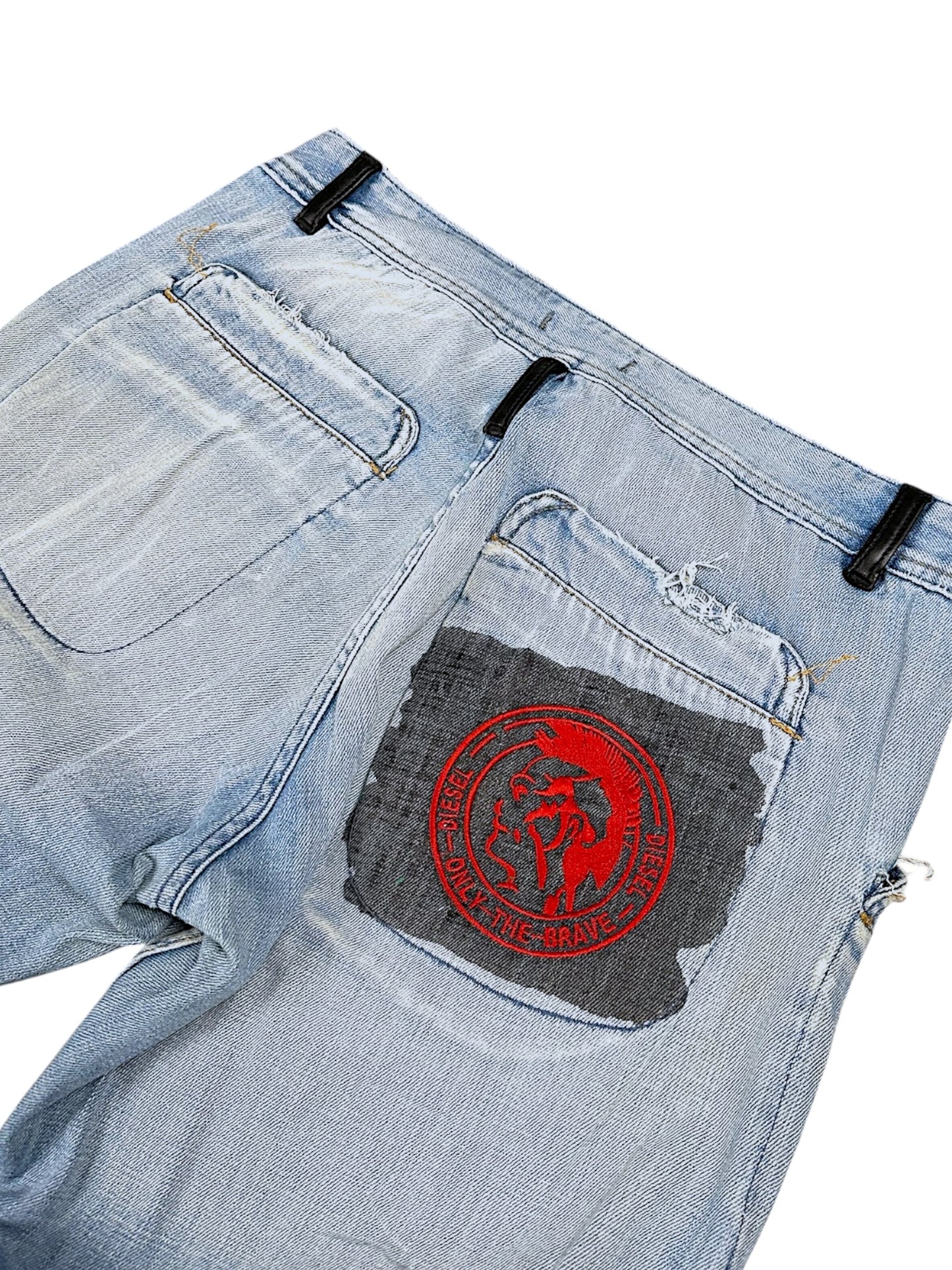 Vintage Diesel Y2K Baggy Jeans (XS)