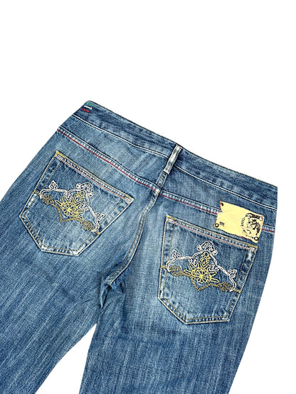 Vintage Diesel y2k Bootcut Jeans Damen (S)