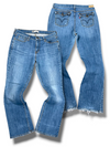 Vintage Levi’s Flared Damenjeans „515 BOOT CUT“ (L)