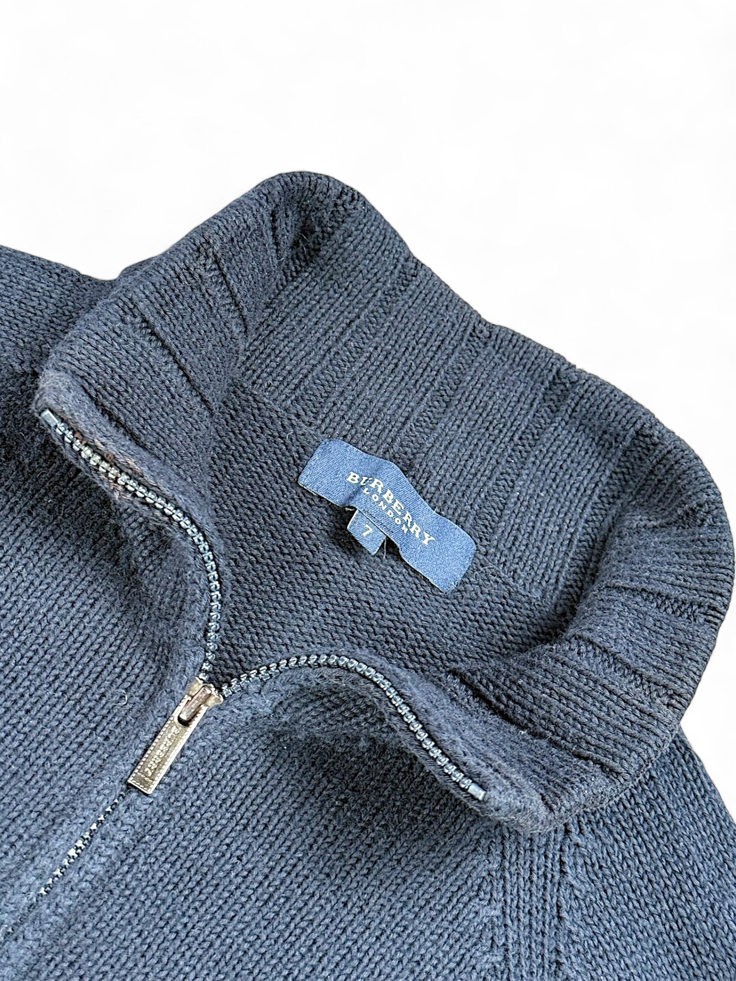 Vintage Burberry Zip-Pullover (L)