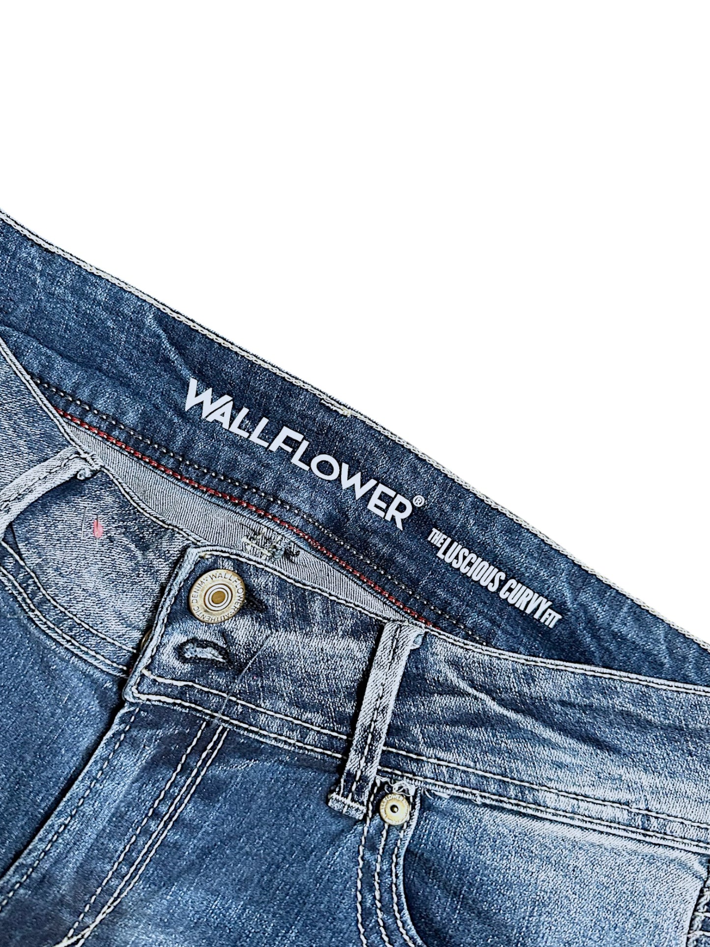 Vintage Wallflower Y2K Low Waist Bootcut / Flared Damenjeans (M)