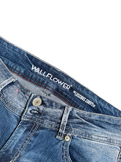 Vintage Wallflower Y2K Low Waist Bootcut / Flared Damenjeans (M)