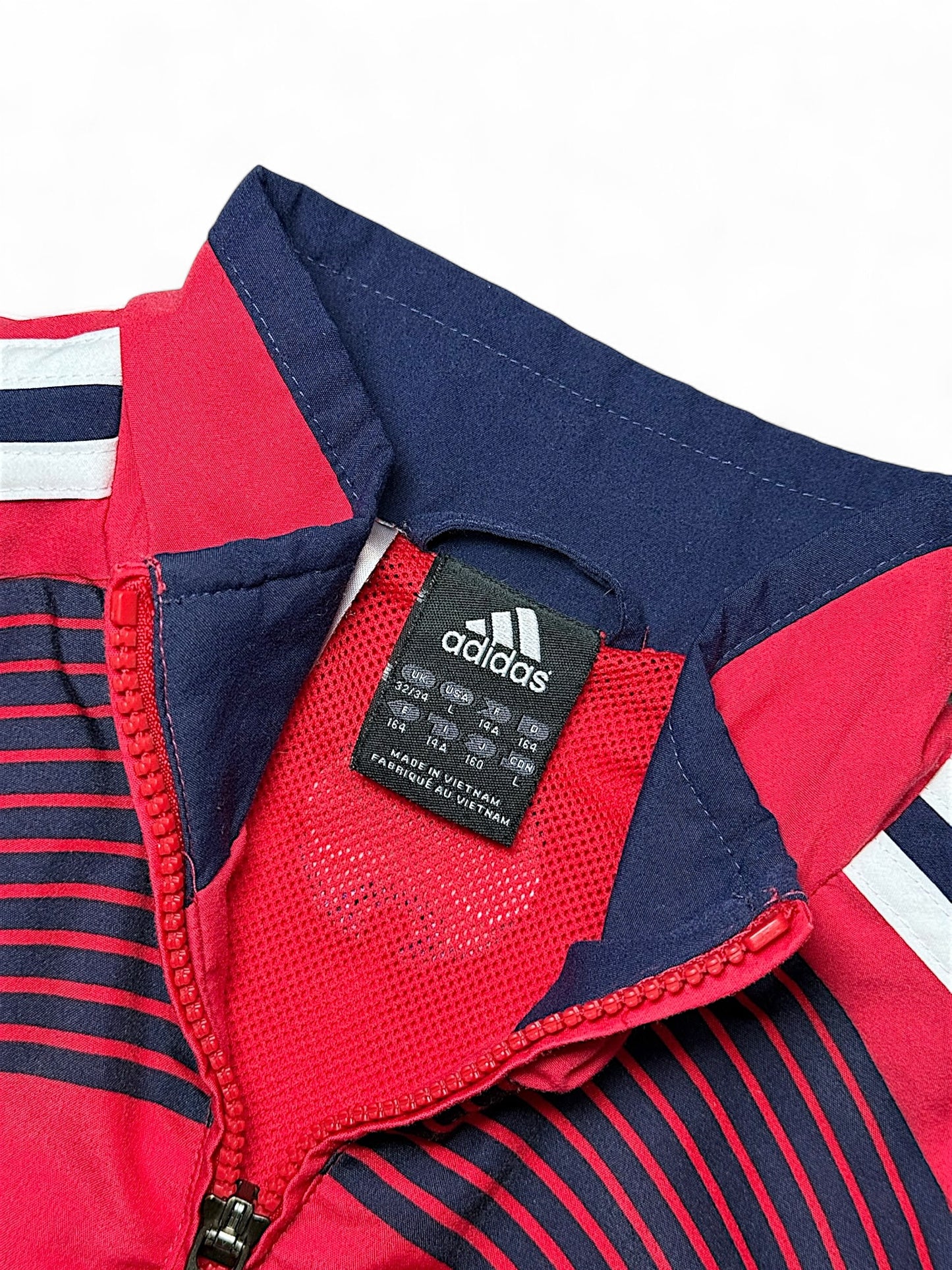 Vintage Adidas Frankreich Trainingsjacke (L)