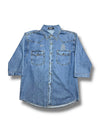 Vintage Dolce & Gabbana denimskjorte (L)