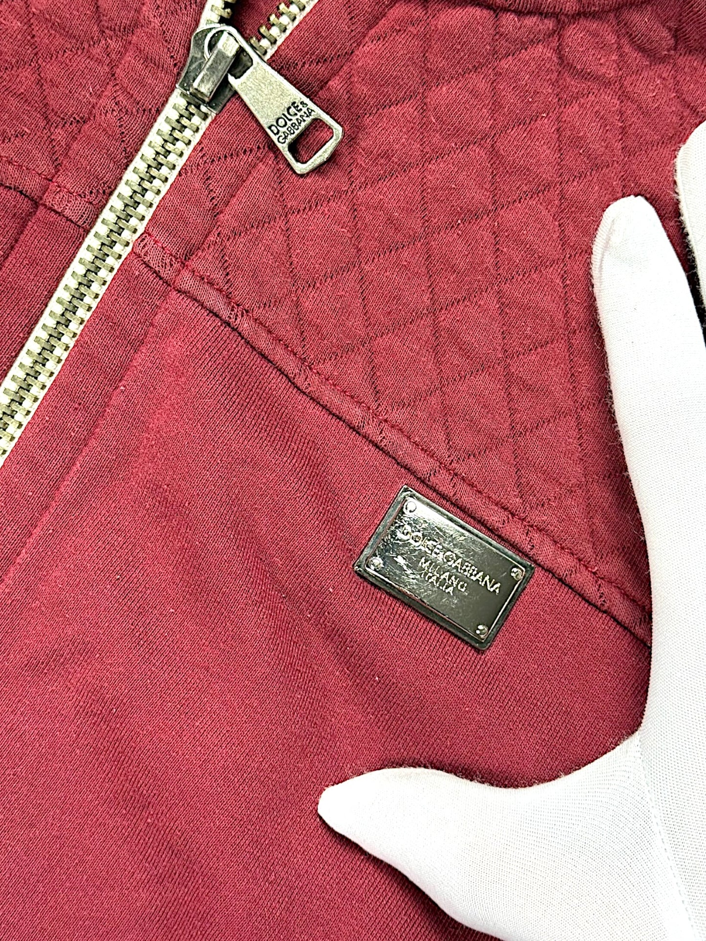 Vintage Dolce & Gabbana Y2K Zip-Pullover (M)