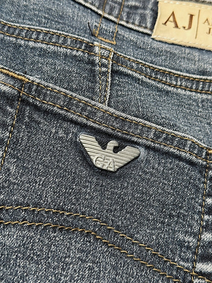 Vintage Armani straight leg Jeans (XS)