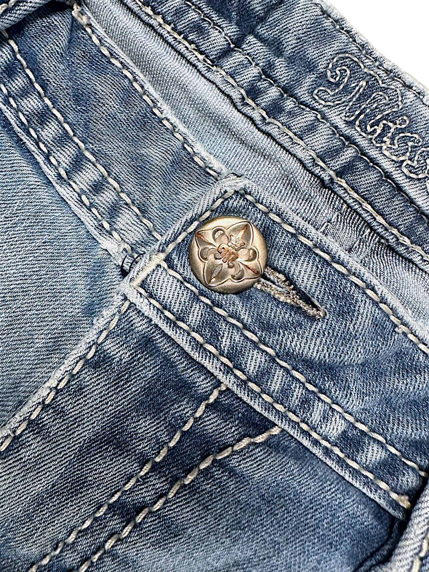 Vintage Miss Me Y2K Bootcut / Flared Damenjeans „Boot“ (XL)