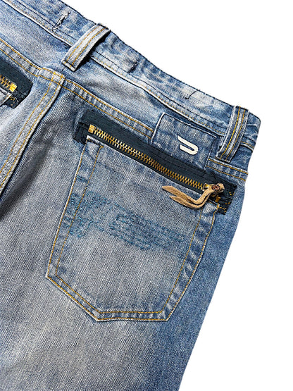 Vintage Diesel Y2K Straight Leg Jeans (M)