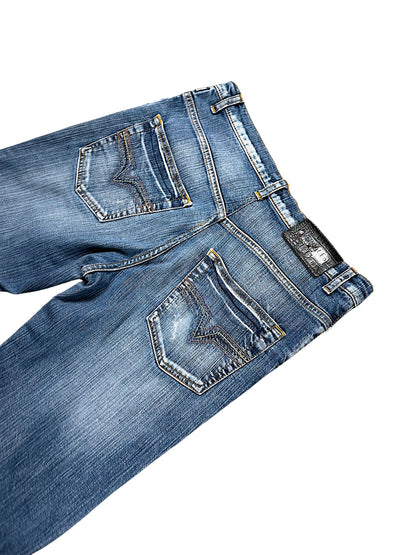 Vintage Versace Y2K Straight Leg Jeans (S)
