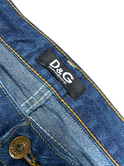 Vintage Dolce & Gabbana Y2K Bootcut Damenjeans (L)
