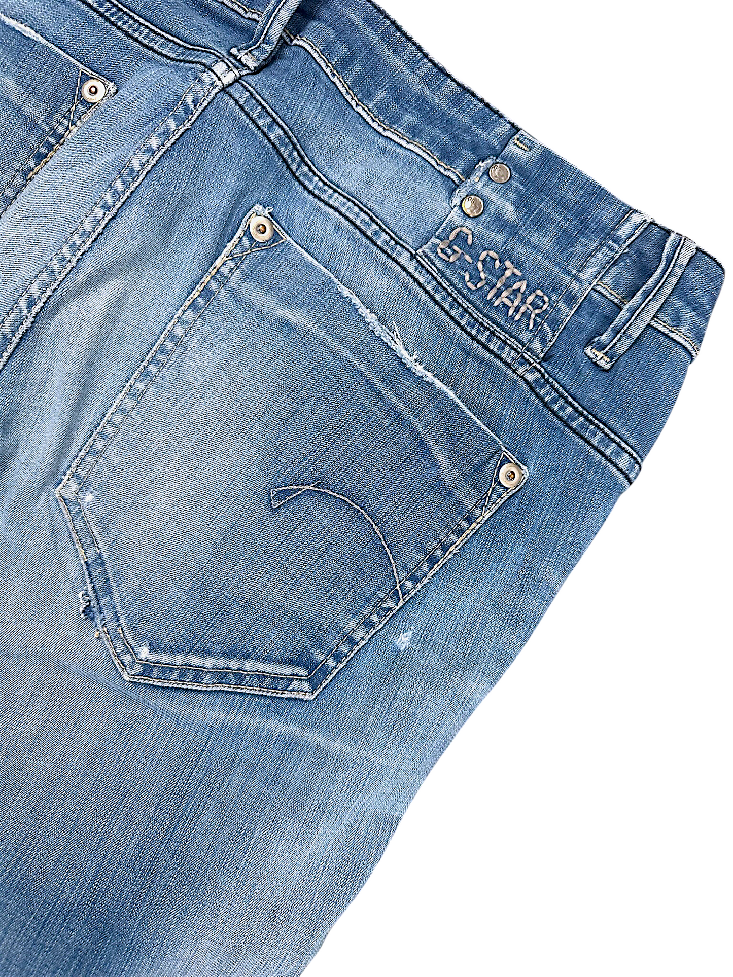Vintage G-Star Y2K Bootcut/Flared Damenjeans (XL)