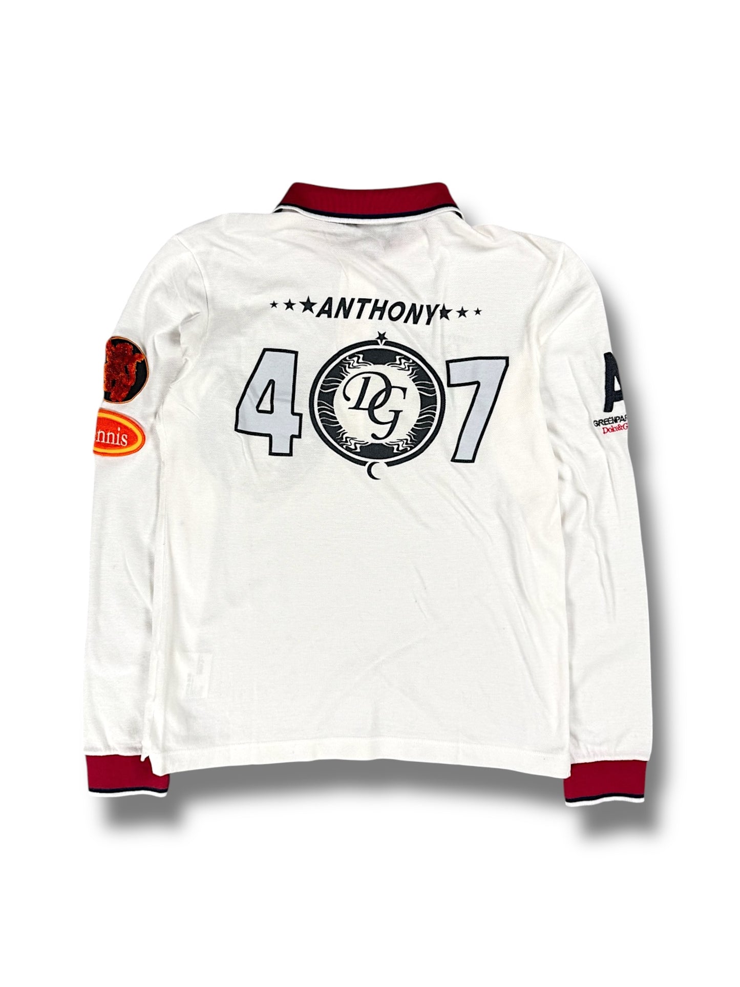 Vintage Dolce & Gabbana Langarm Polo (S)