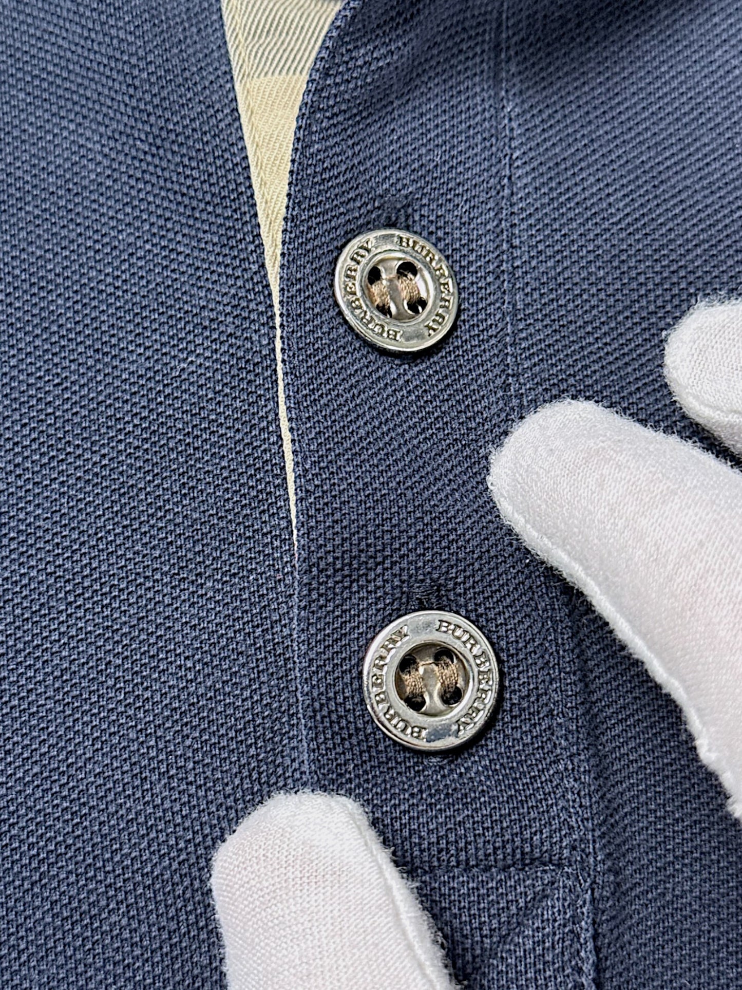 Vintage Burberry Y2K Polo (L)