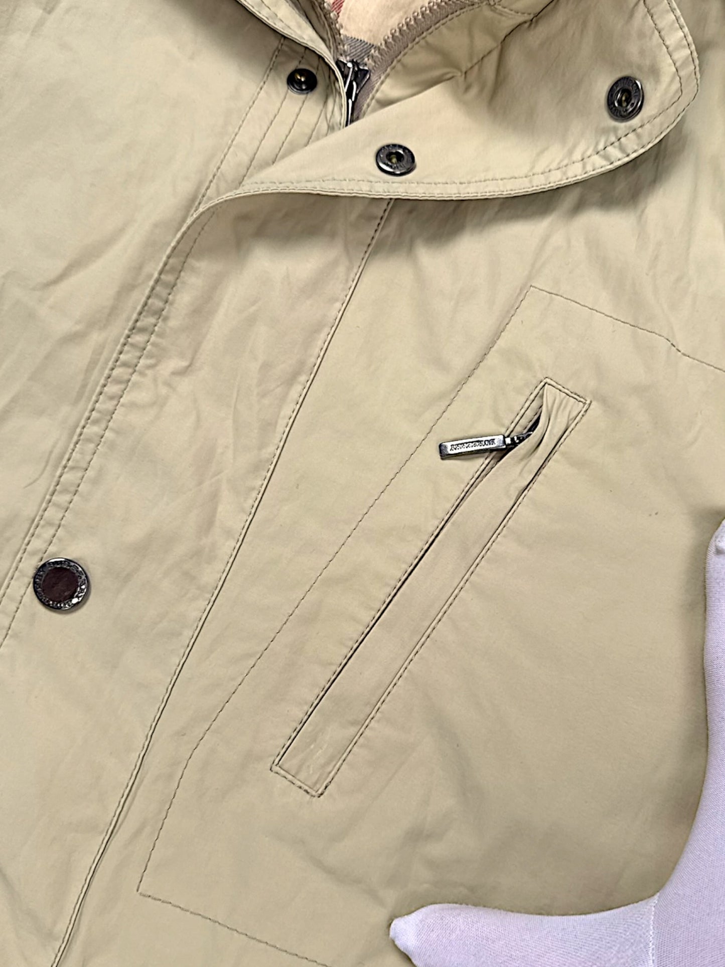 Vintage Burberry Y2K Kurzmantel (L)
