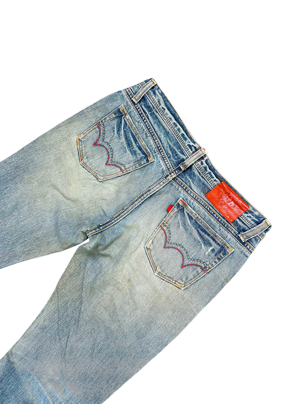 Vintage Edwin Straight Leg Jeans „Miss 503“ (M) – Detailaufnahme 3