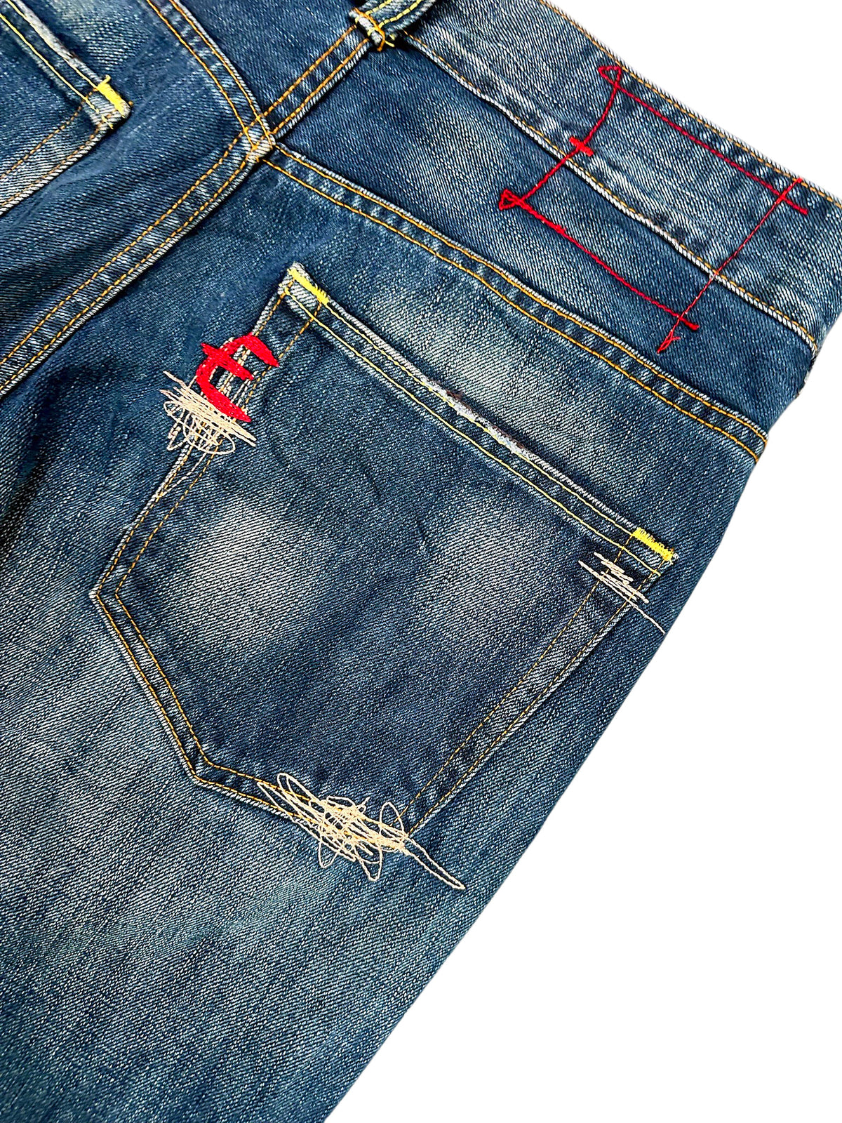Vintage Edwin Japan Style Baggy Jeans (L) – Detailaufnahme 4