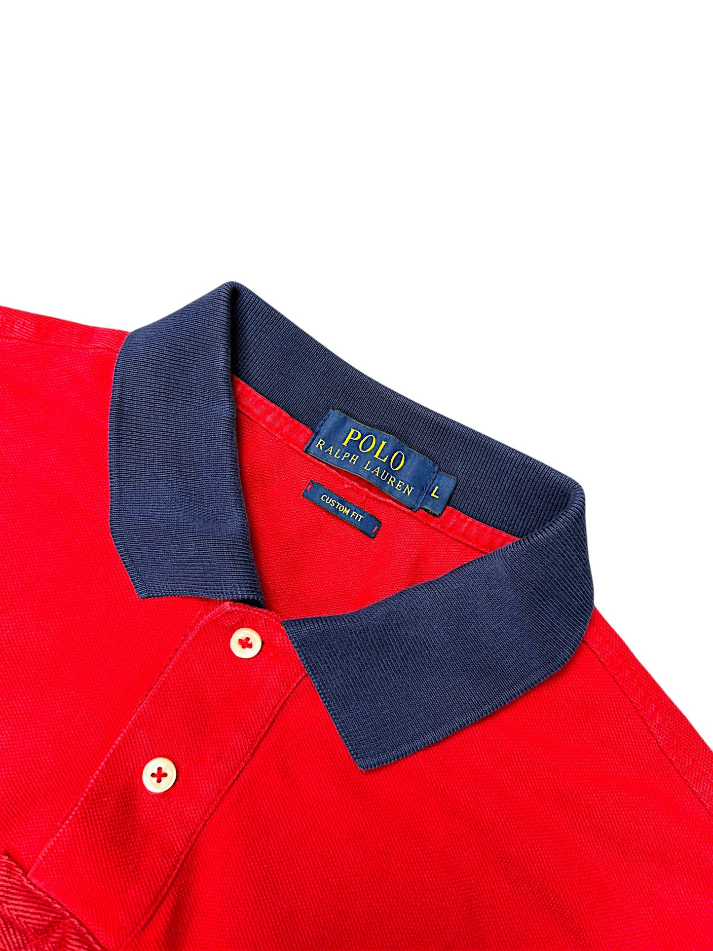 Vintage Ralph Lauren Y2K „Big Pony“ Polo (L)