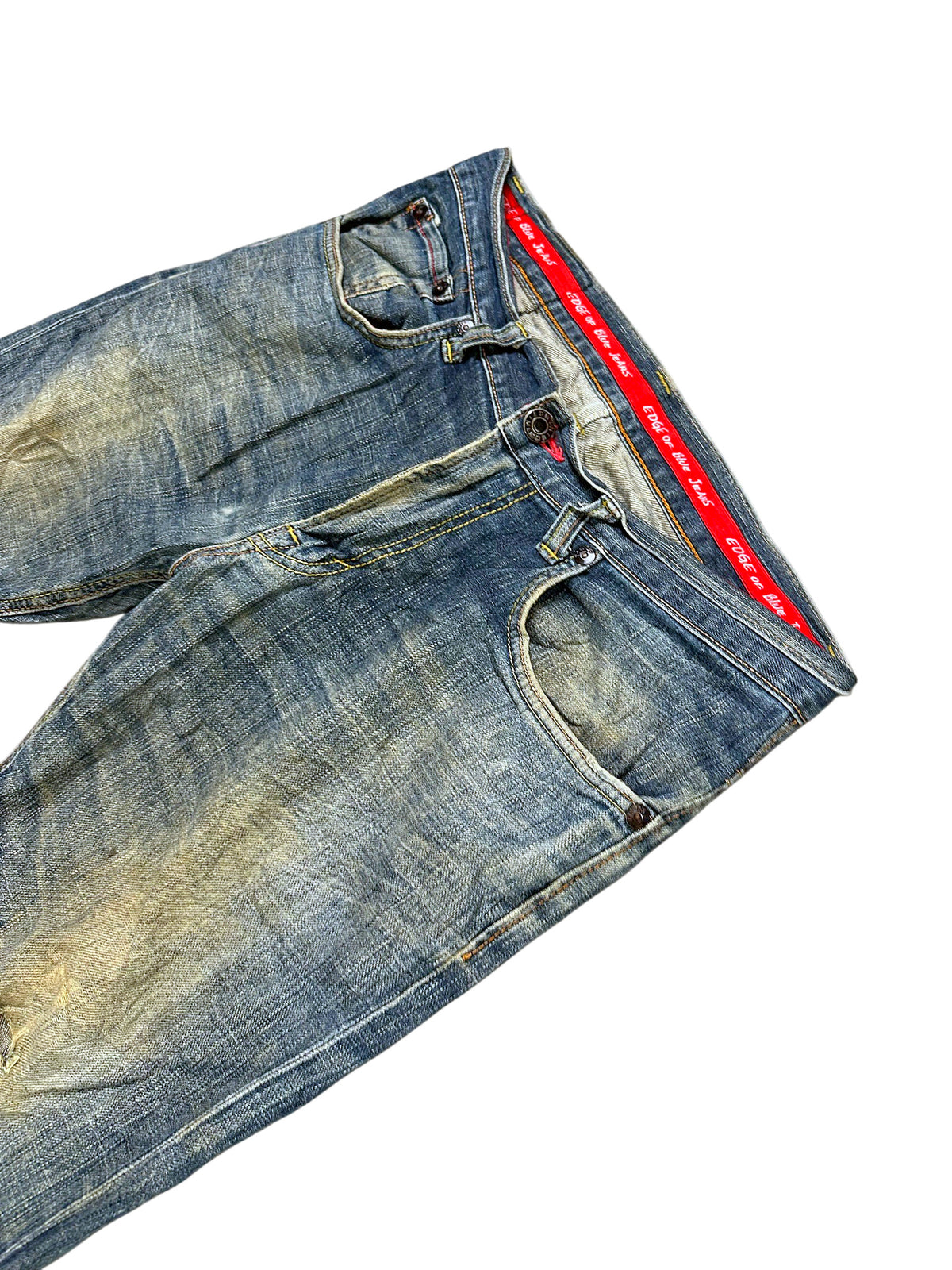 Vintage Edwin Japan Style Straight Leg Jeans „503“ (S) – Detailaufnahme 1