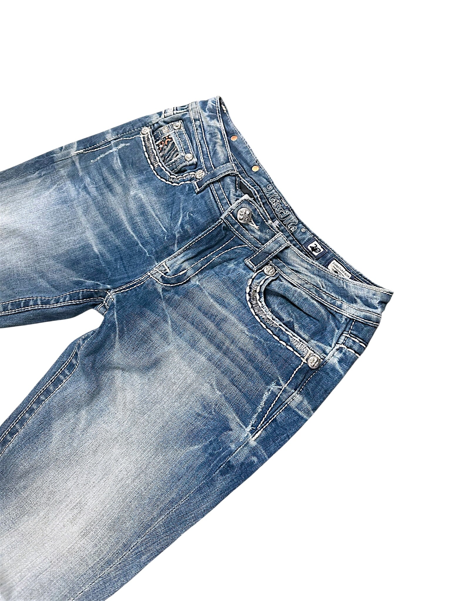 Vintage Miss Me Y2K Bootcut / Flared Damenjeans (S)