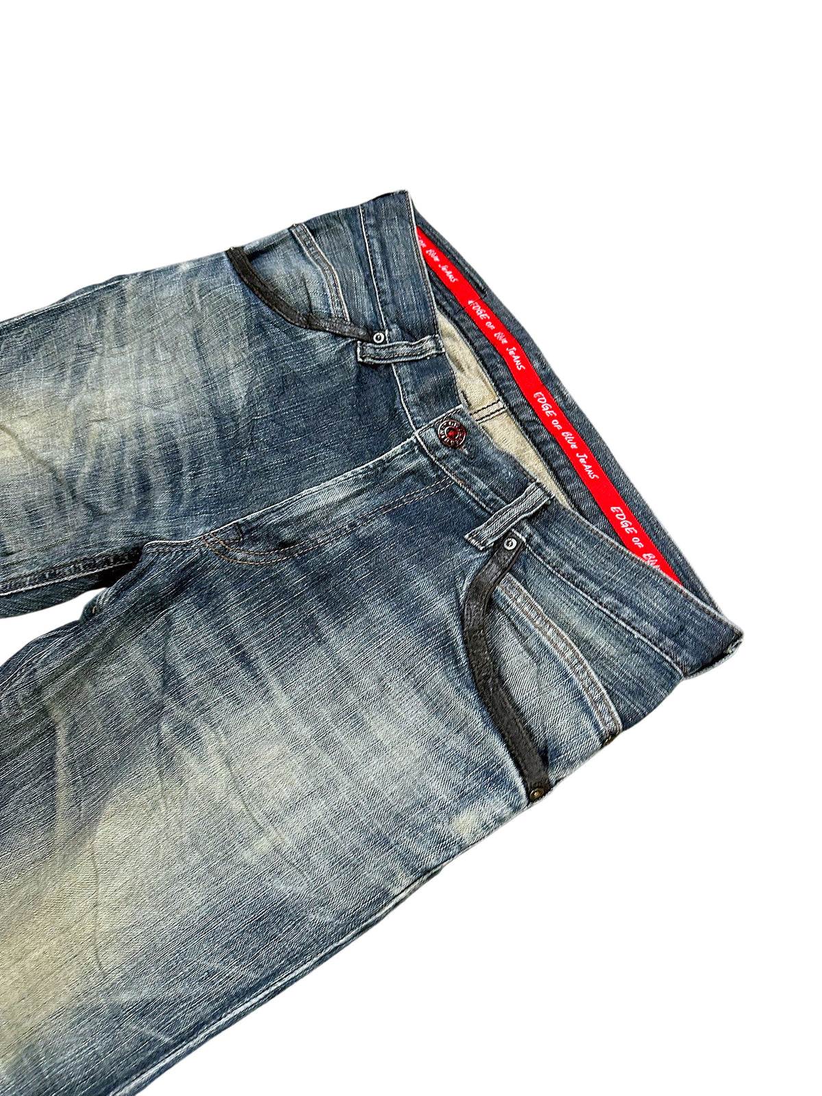 Vintage Edwin Japan Style Straight Leg Jeans (S) – Detailaufnahme 1