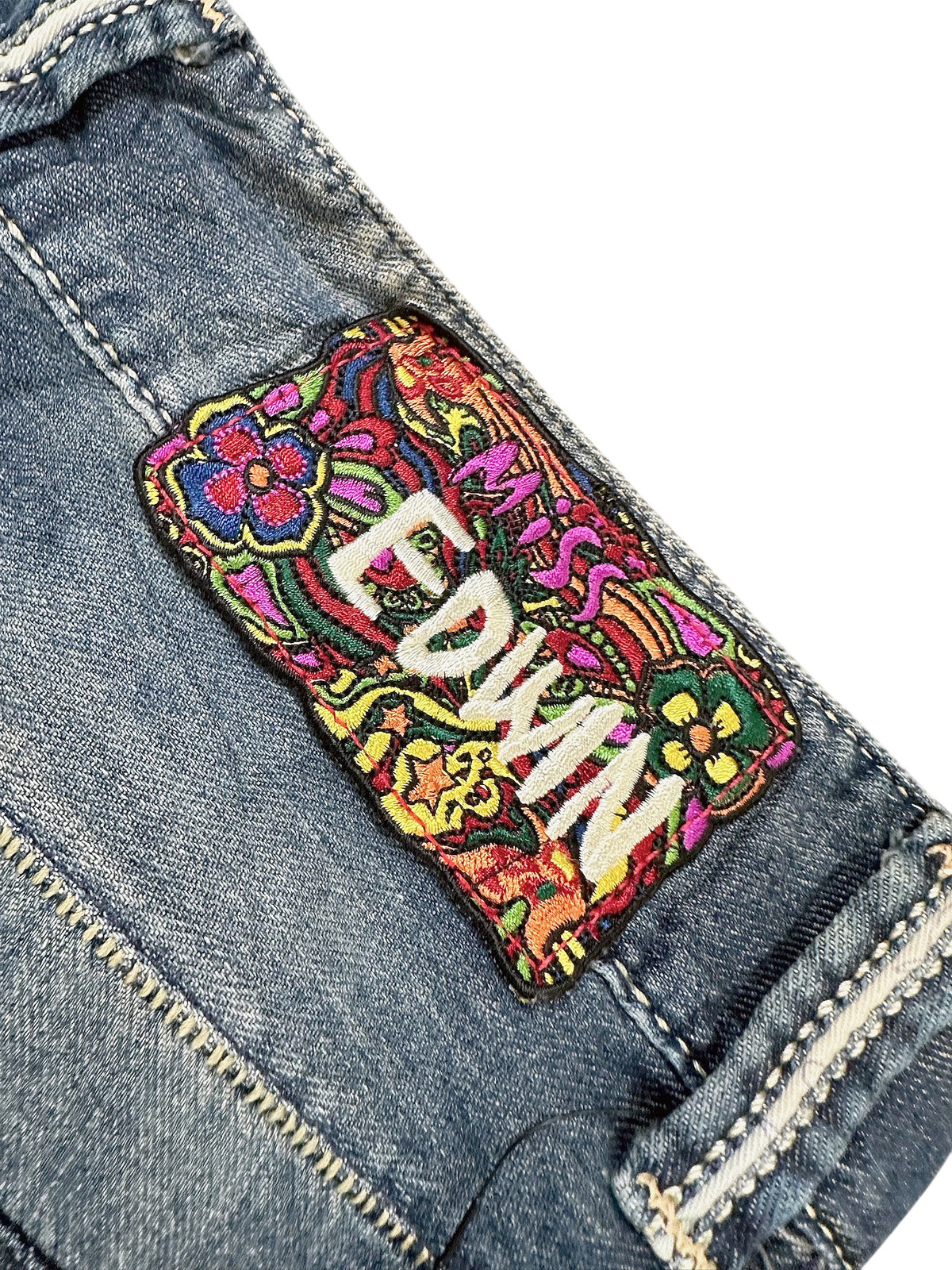 Vintage Edwin Japan Style Y2K Straight Leg Jeans (S) – Detailaufnahme 6