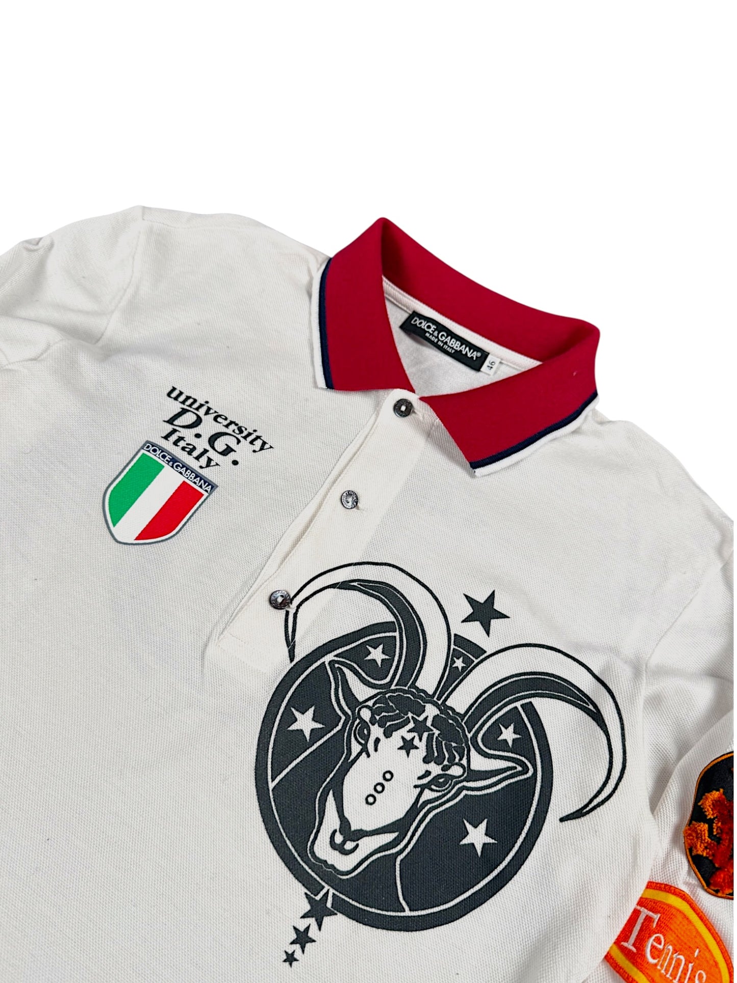 Vintage Dolce & Gabbana Langarm Polo (S)