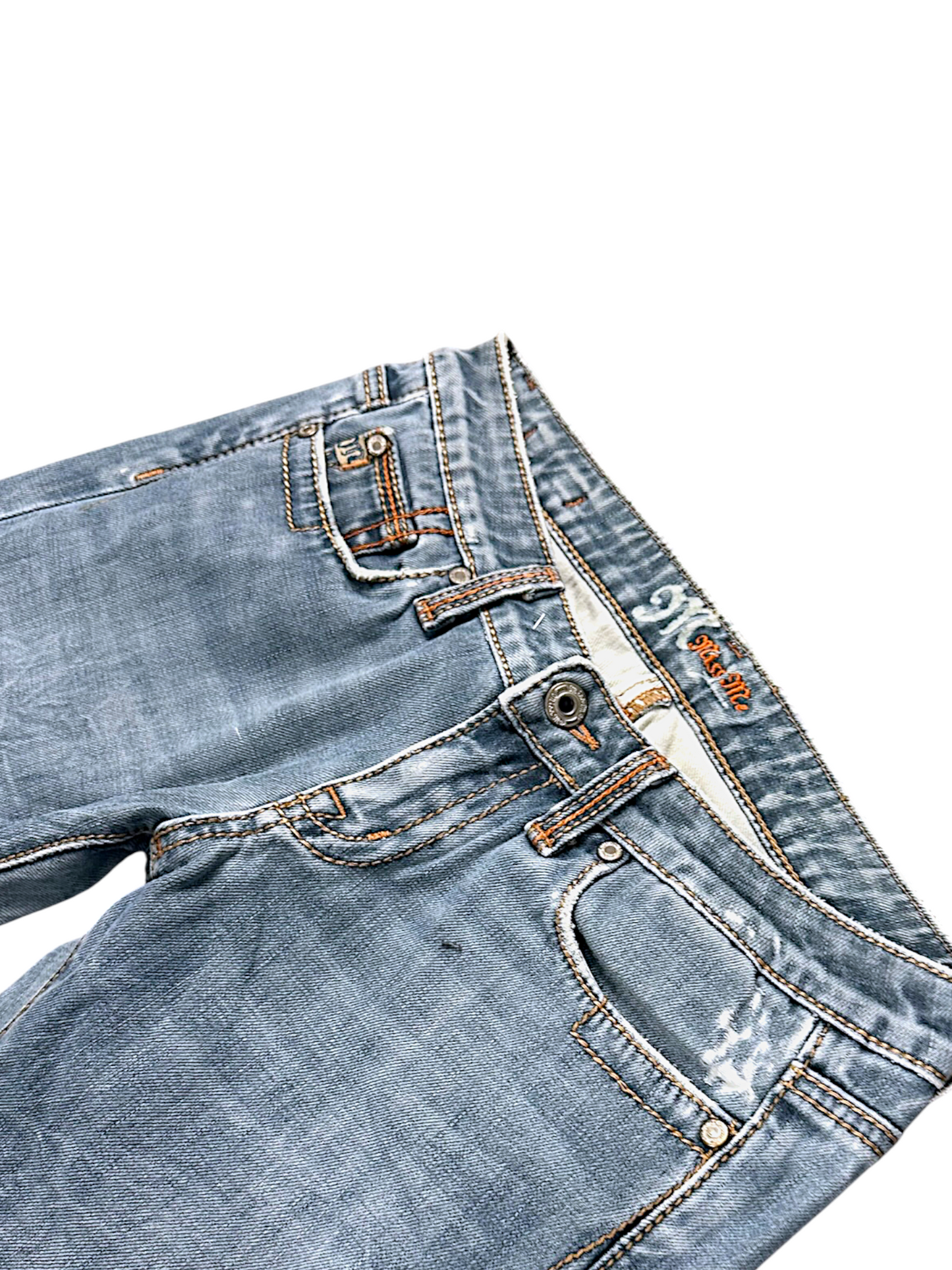 Vintage Miss Me Y2K Low Waist Bootcut / Flared Damenjeans (M)