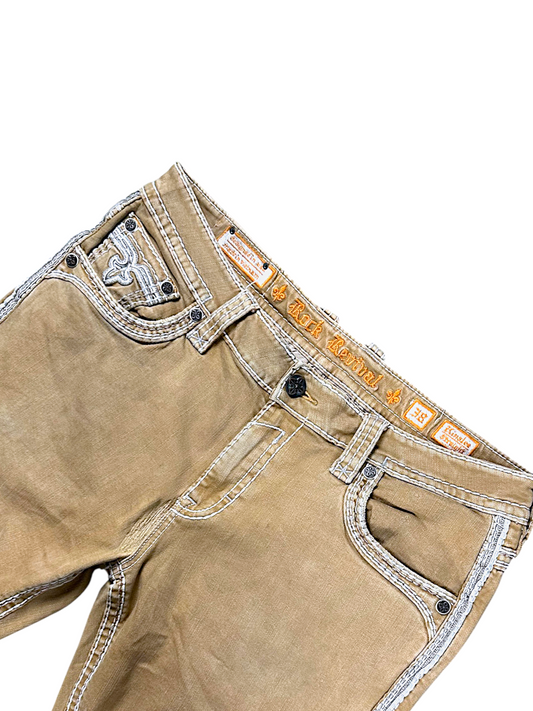 Vintage Rock Revival Y2K Straight Leg Jeans (M)