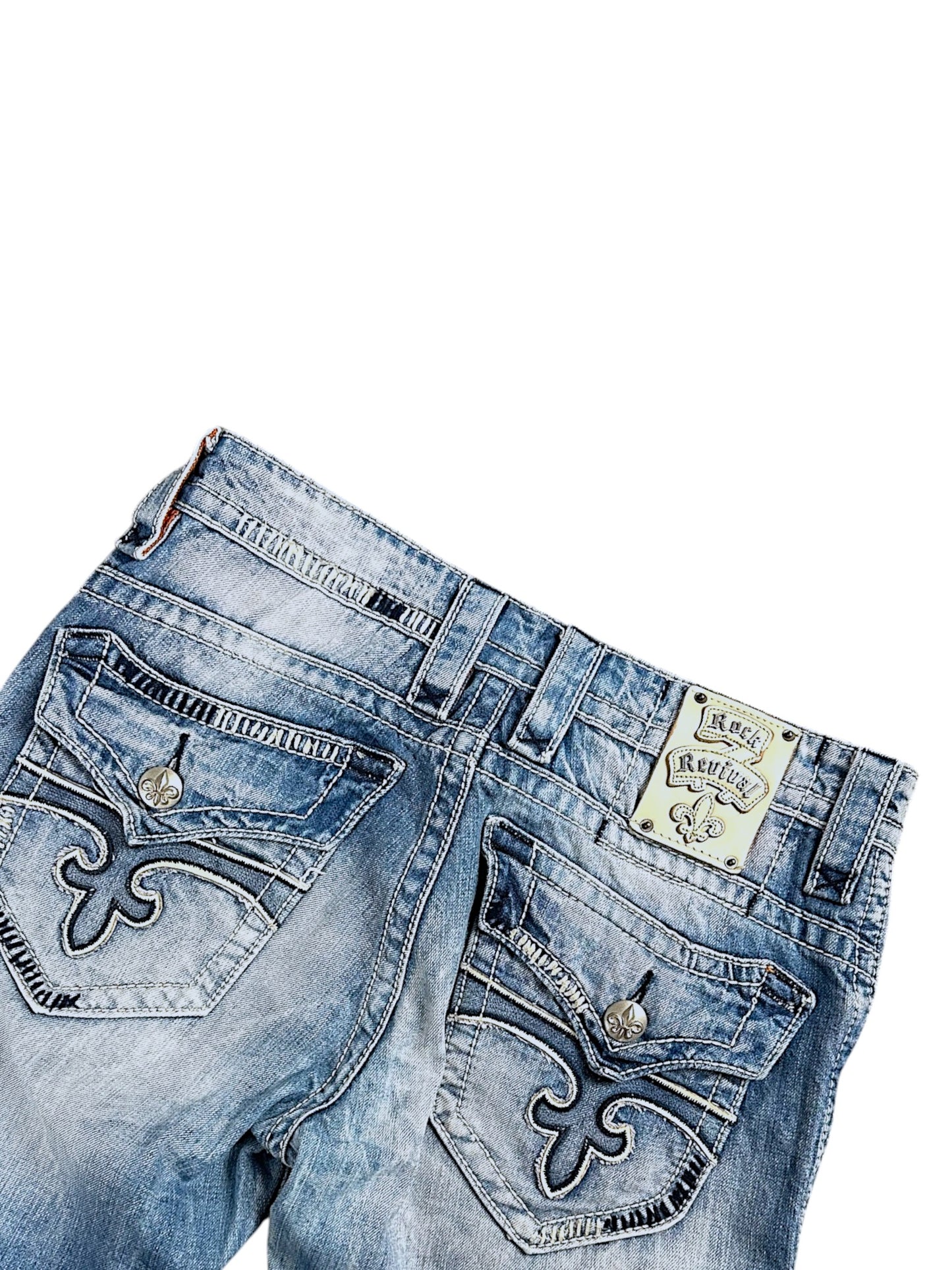 Vintage Rock Revival y2k Jeans (M)