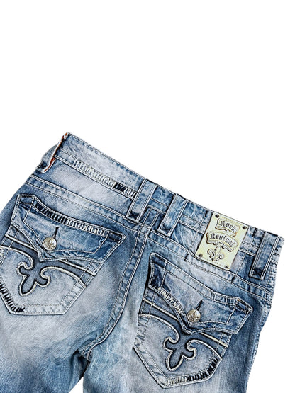 Vintage Rock Revival y2k Jeans (M)